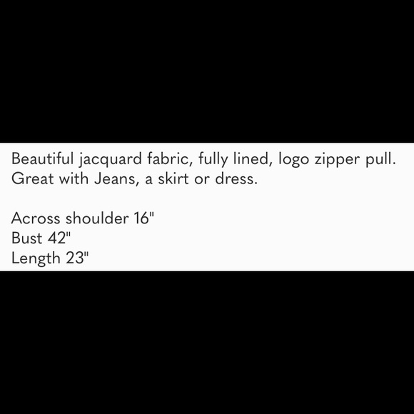 NWOT Karl Lagerfeld New Paris Pink Jacket Pockets - Picture 10 of 10